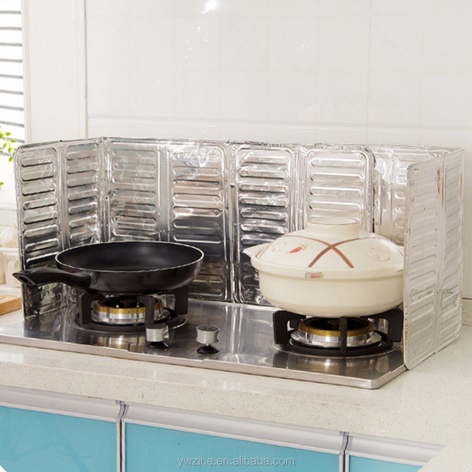 Защитный экран от жира для плиты