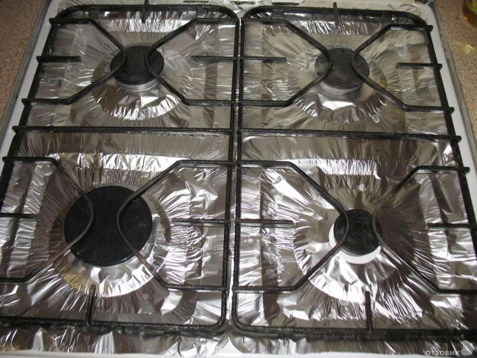 Фольга для газовой плиты