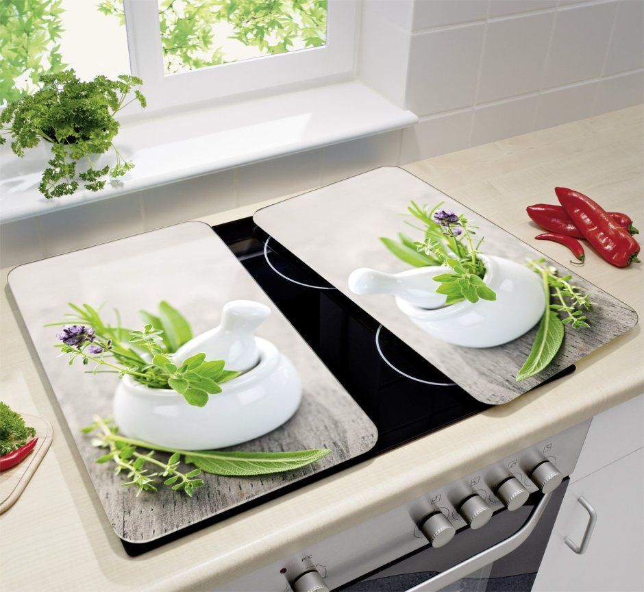 Защитная пластина для плиты