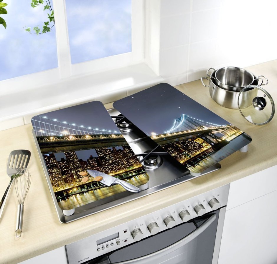 Защитная панель для плиты