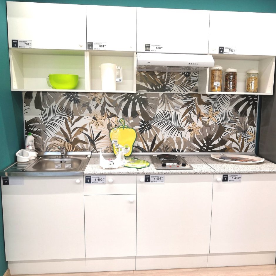 ФЭНС мята кухня Леруа