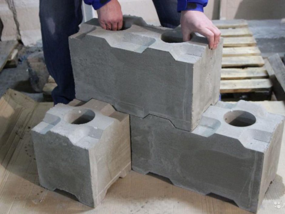 Столбовой блок 30х30х20