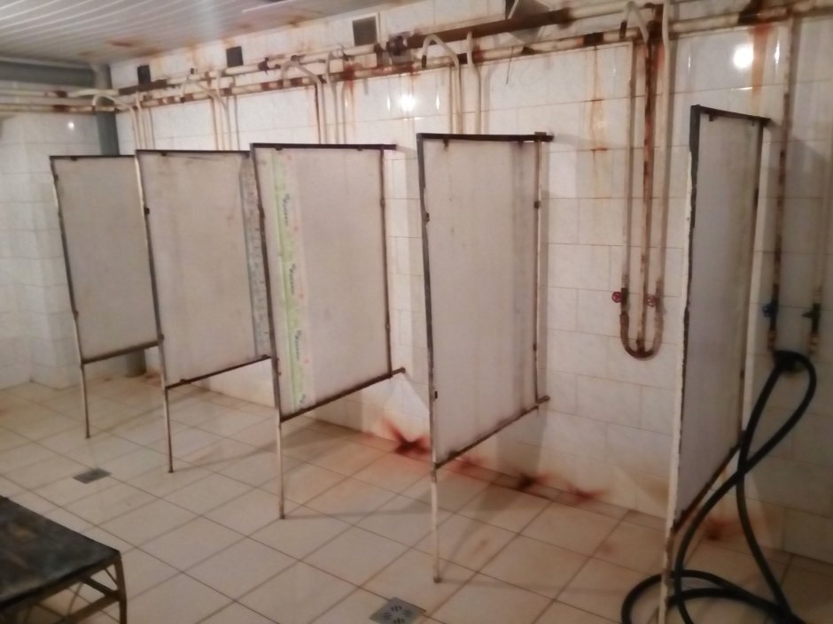 Душевые на предприятии