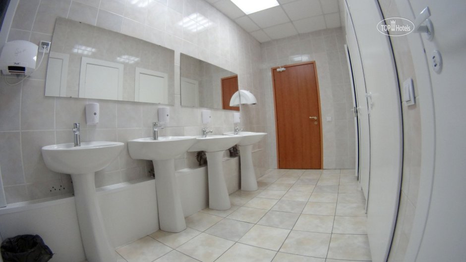 Хостел общественные туалеты