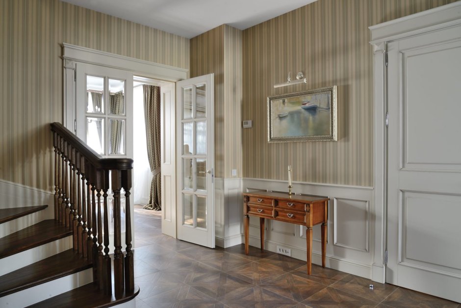 Интерьер в стиле русской усадьбы