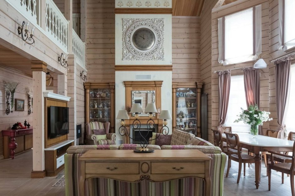 Дом Honka в стиле русской усадьбы XIX века