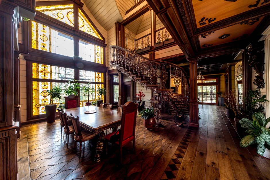 Усадьба в деревянном стиле