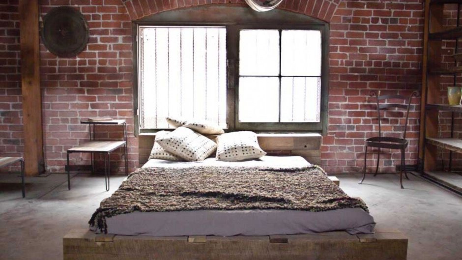 Спальня лофт Шик Индастриал