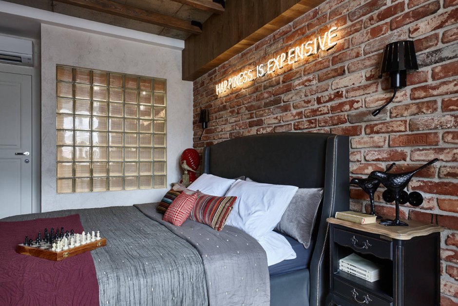 Спальня лофт Шик Индастриал