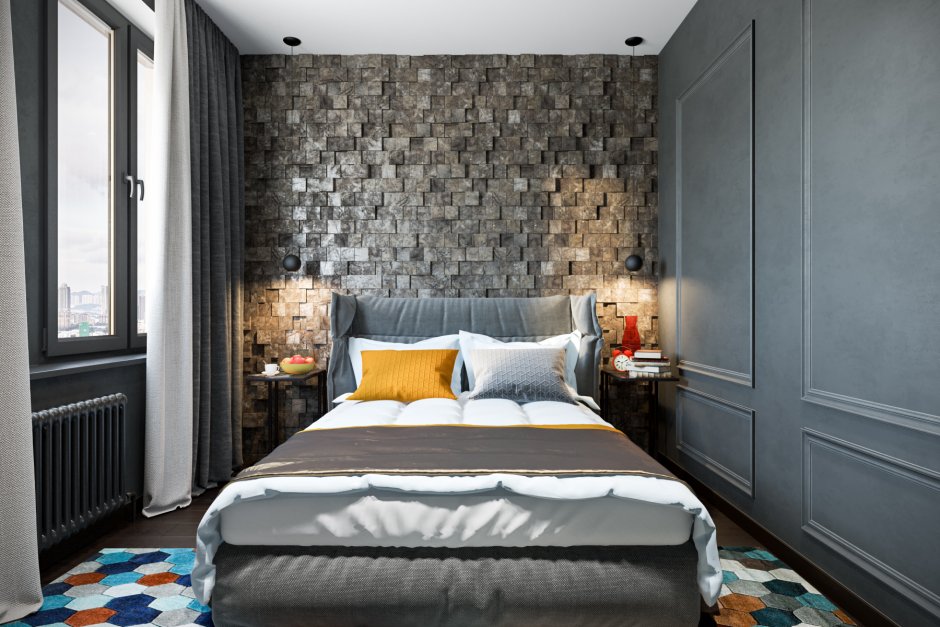 Спальня Модерн лофт