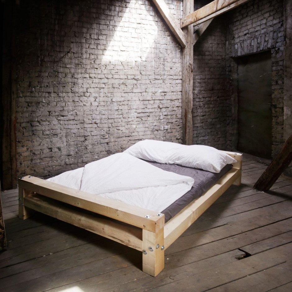 Спальня в стиле лофт Индастриал