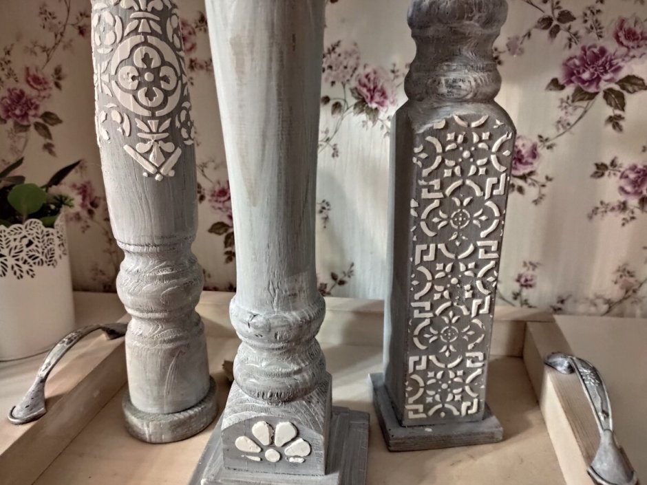 Подсвечник из балясины