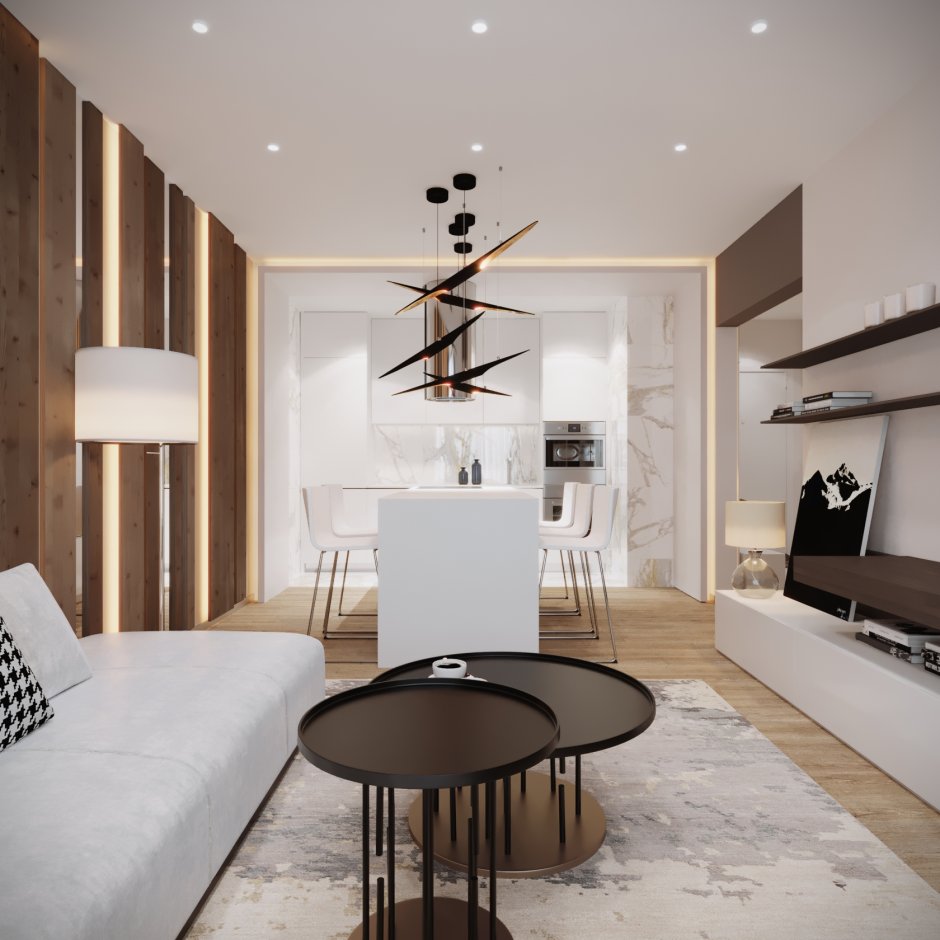 Гостиная ЖК пик