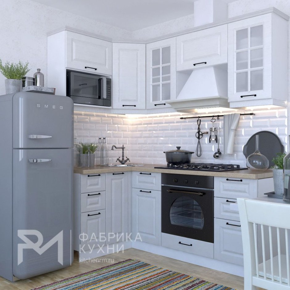 Реалвуд белый кухня