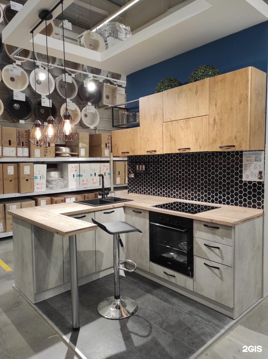 Кухня Бауцентр лофт