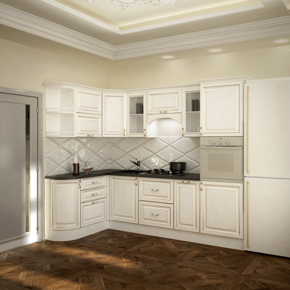 Кухня Венеция угловая