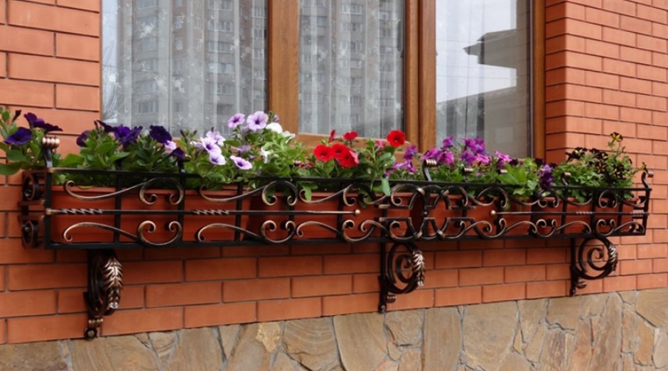 Французский балкончик для цветов