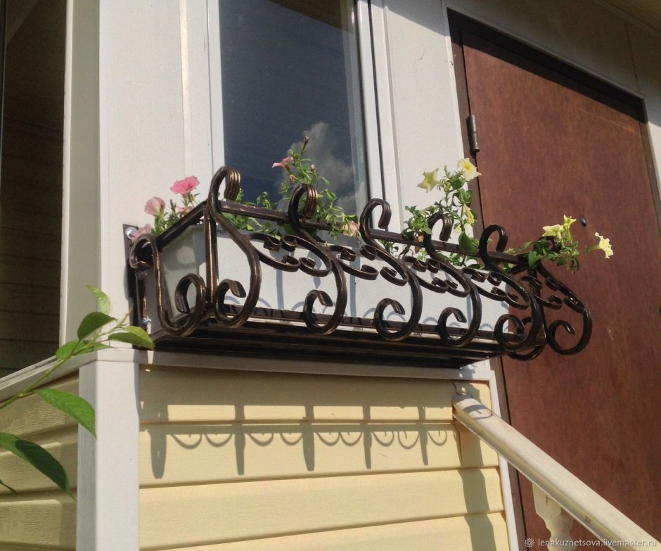 Кованые французские Балкончики под цветы