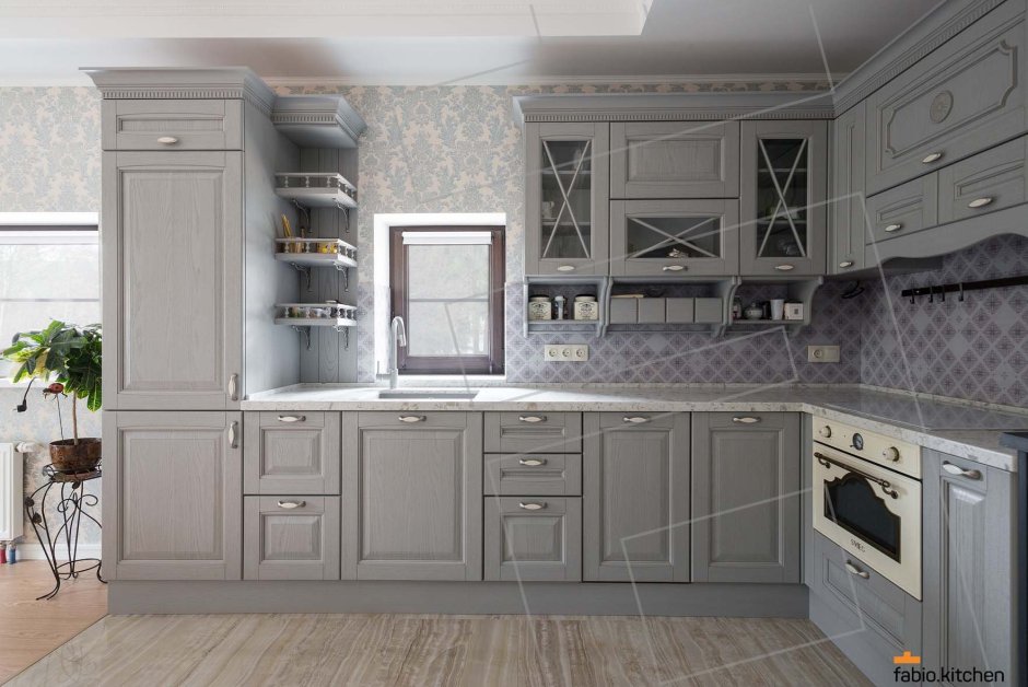 Фасады Фабио стильные кухни