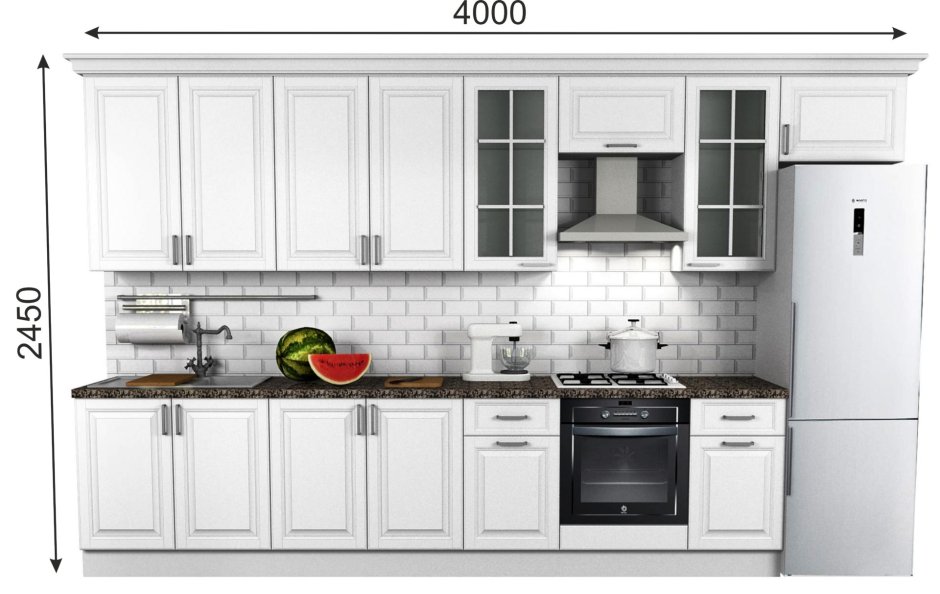 Современный кухонный гарнитур