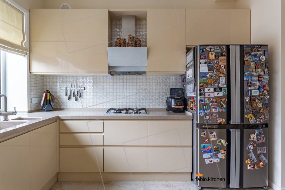 Стильные кухни фасад Фабио кашемир