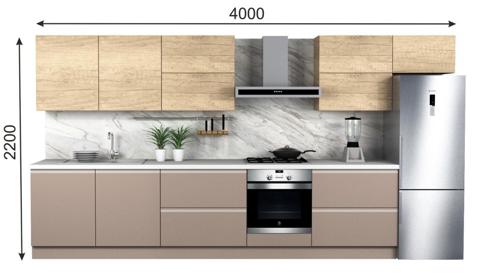 Кухня Эггер Чикаго бетон