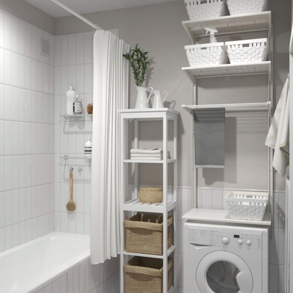 Этажерка над стиральной машиной