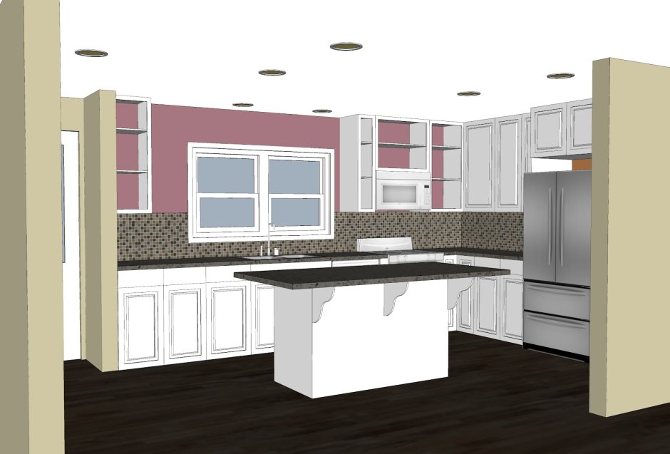 Sketchup интерьер