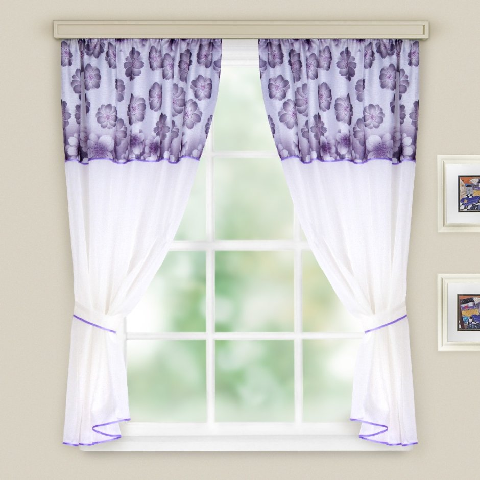 WITERRA / комплект штор для кухни Кристалл