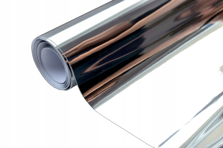 Пленка самоклеющаяся защитная зеркальная пленка 44 мкм изнутри