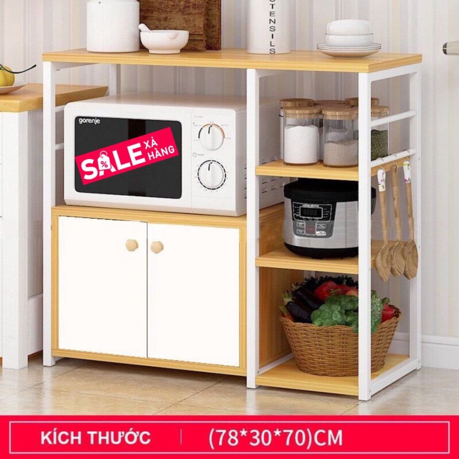 Угловая полка под микроволновку