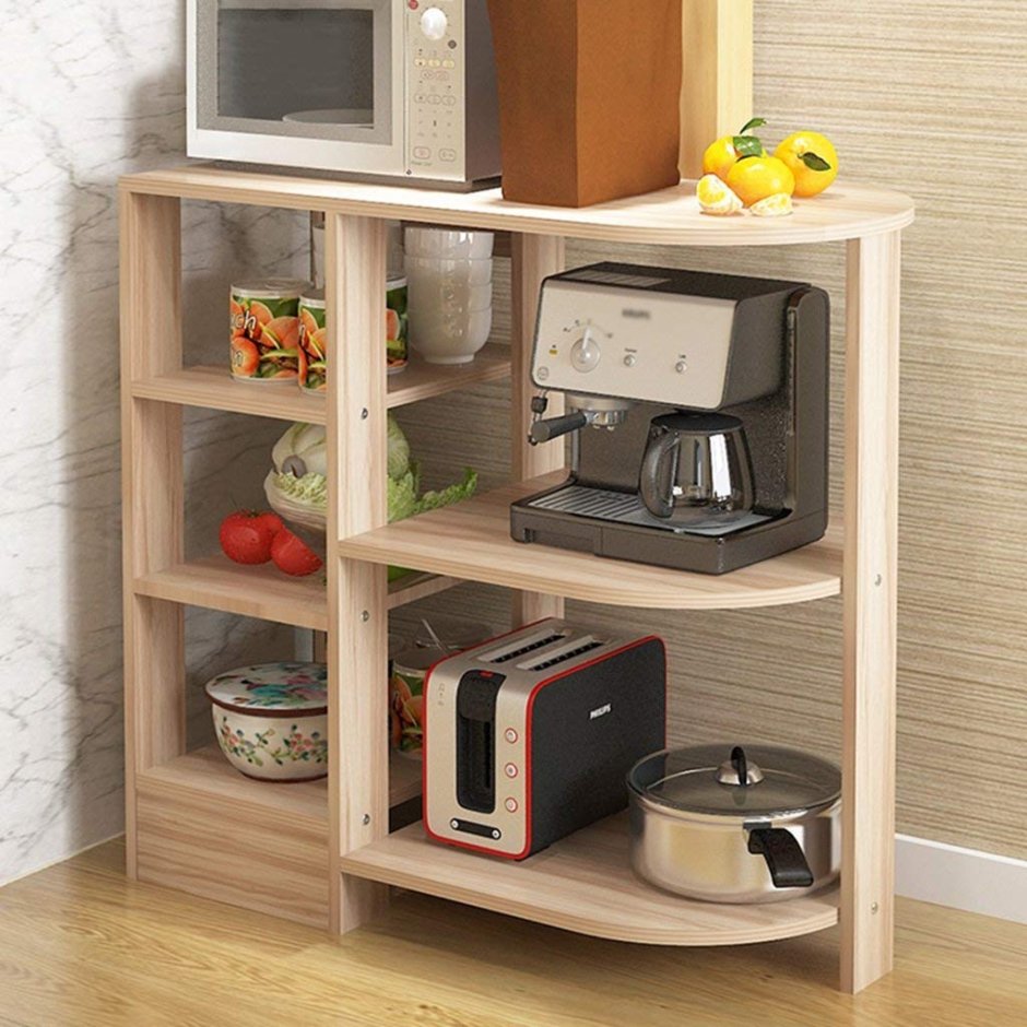 Стеллаж на кухню для бытовой техники