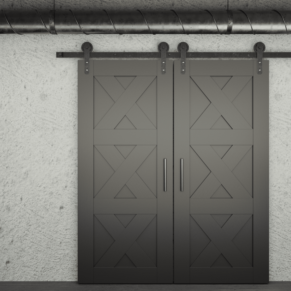 Амбарная дверь лофт