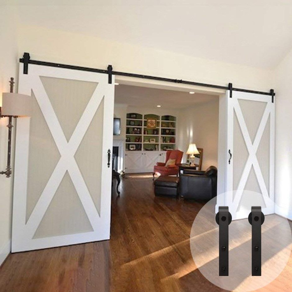 Амбарная дверь Леруа