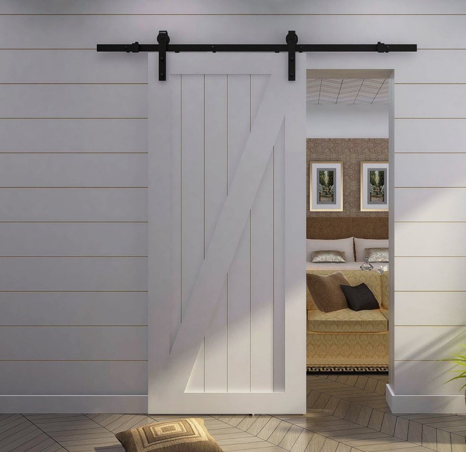 Амбарные подвесные двери