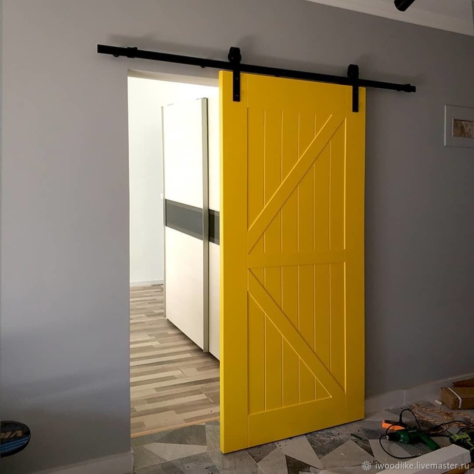 Амбарная дверь Леруа