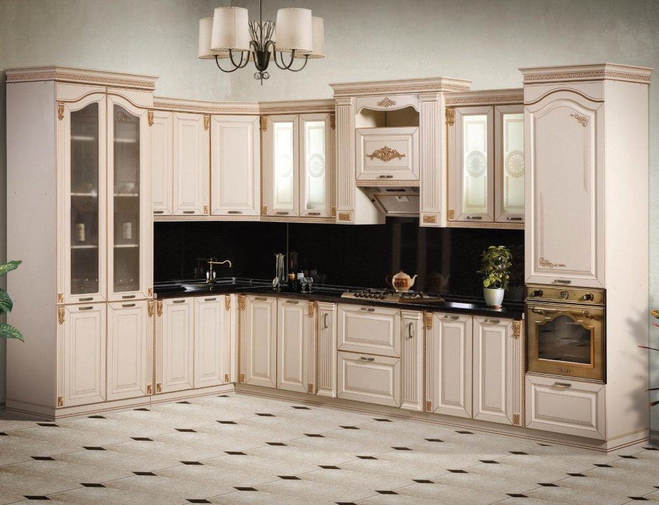 Кухня Азалия Люкс угловая Бест