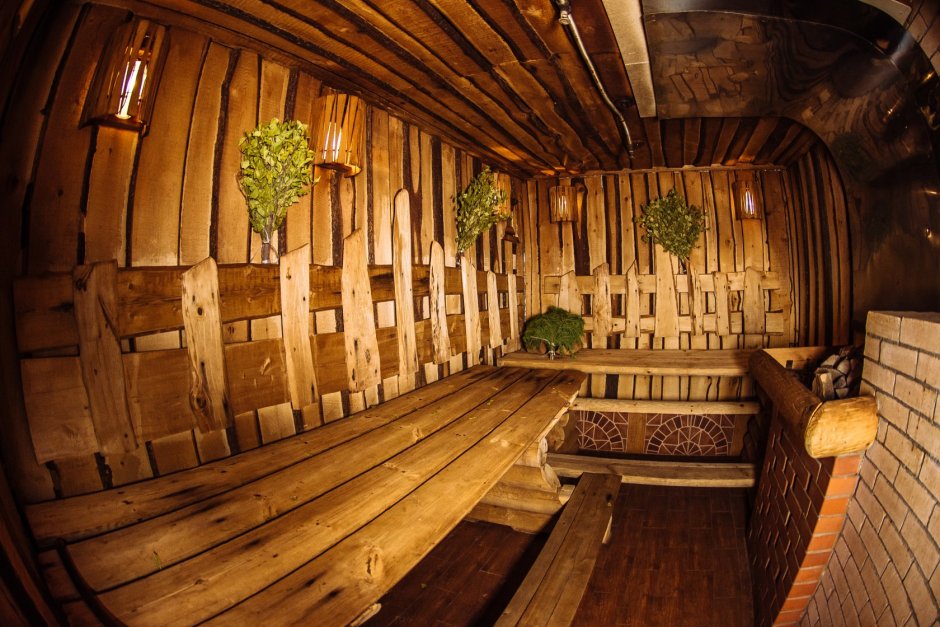 Баня в Старорусском стиле