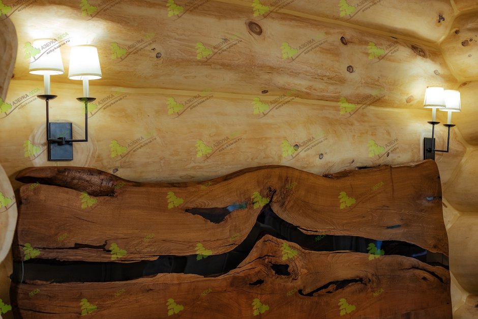 Стена из горбыля