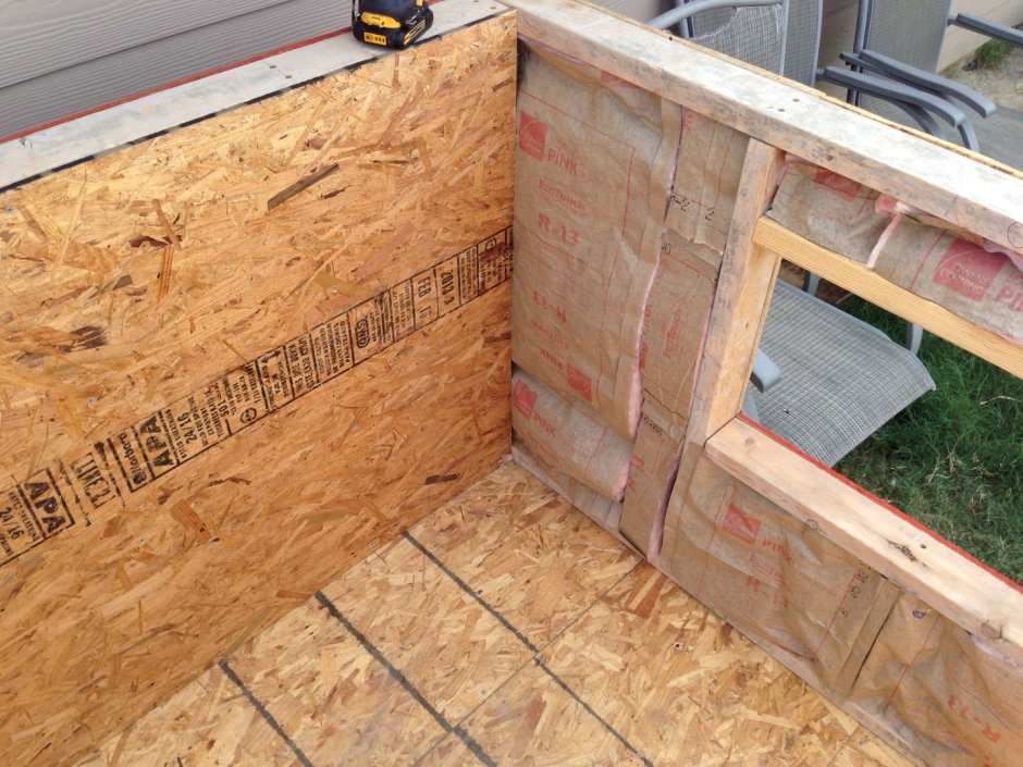 Обшивка каркасных стен