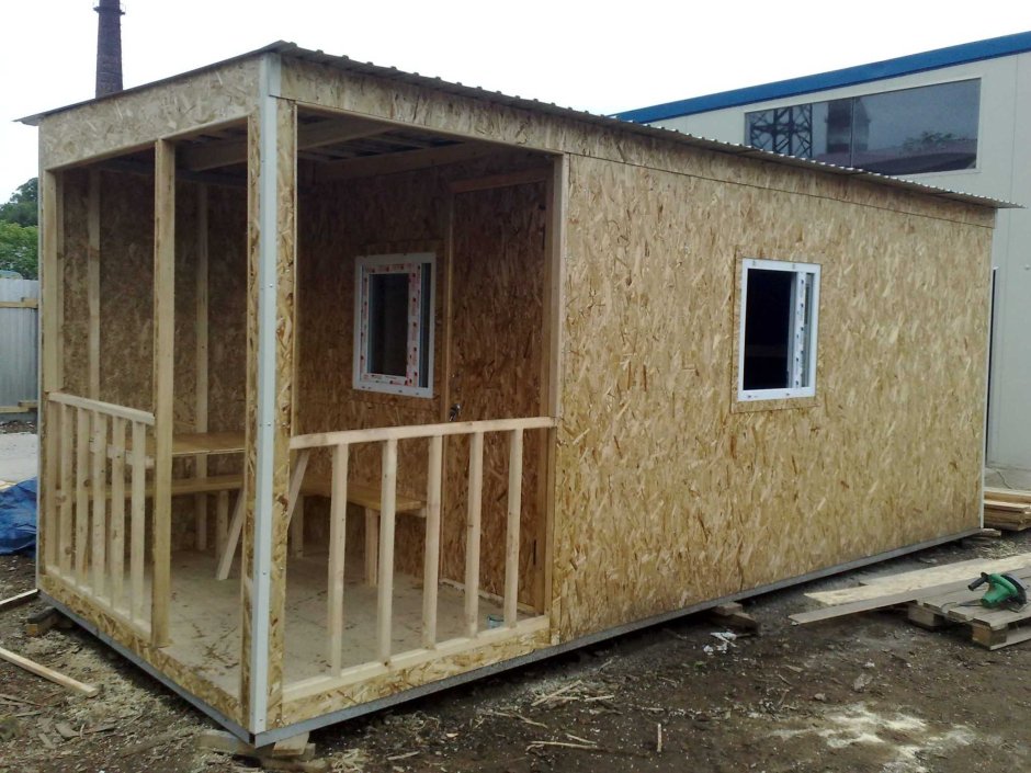 Цоколь обшит ОСП что это