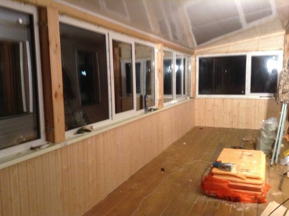 Пристройка из СИП панелей