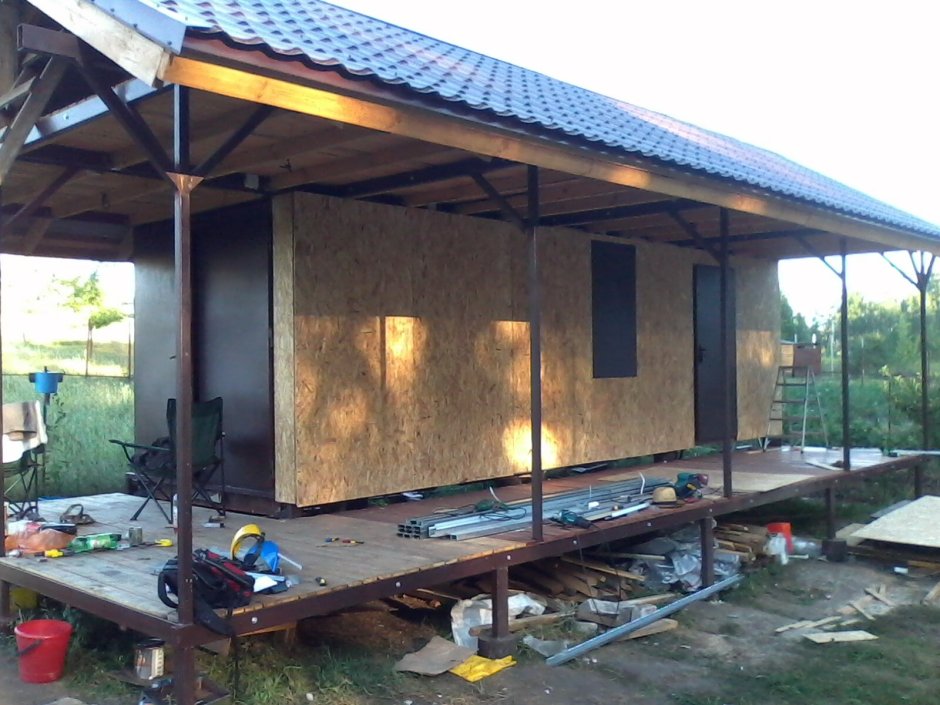 Кухня из ОСБ