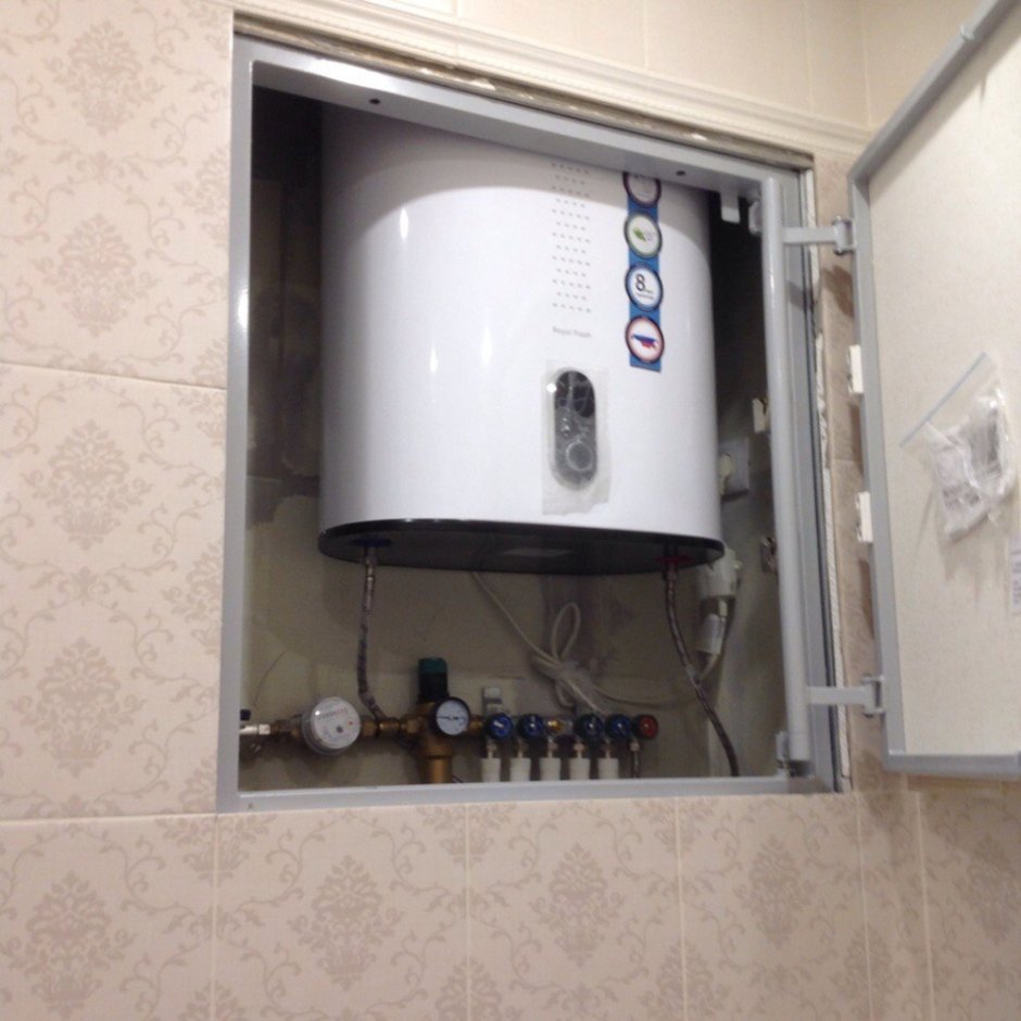 Водонагреватель накопительный в шкаф