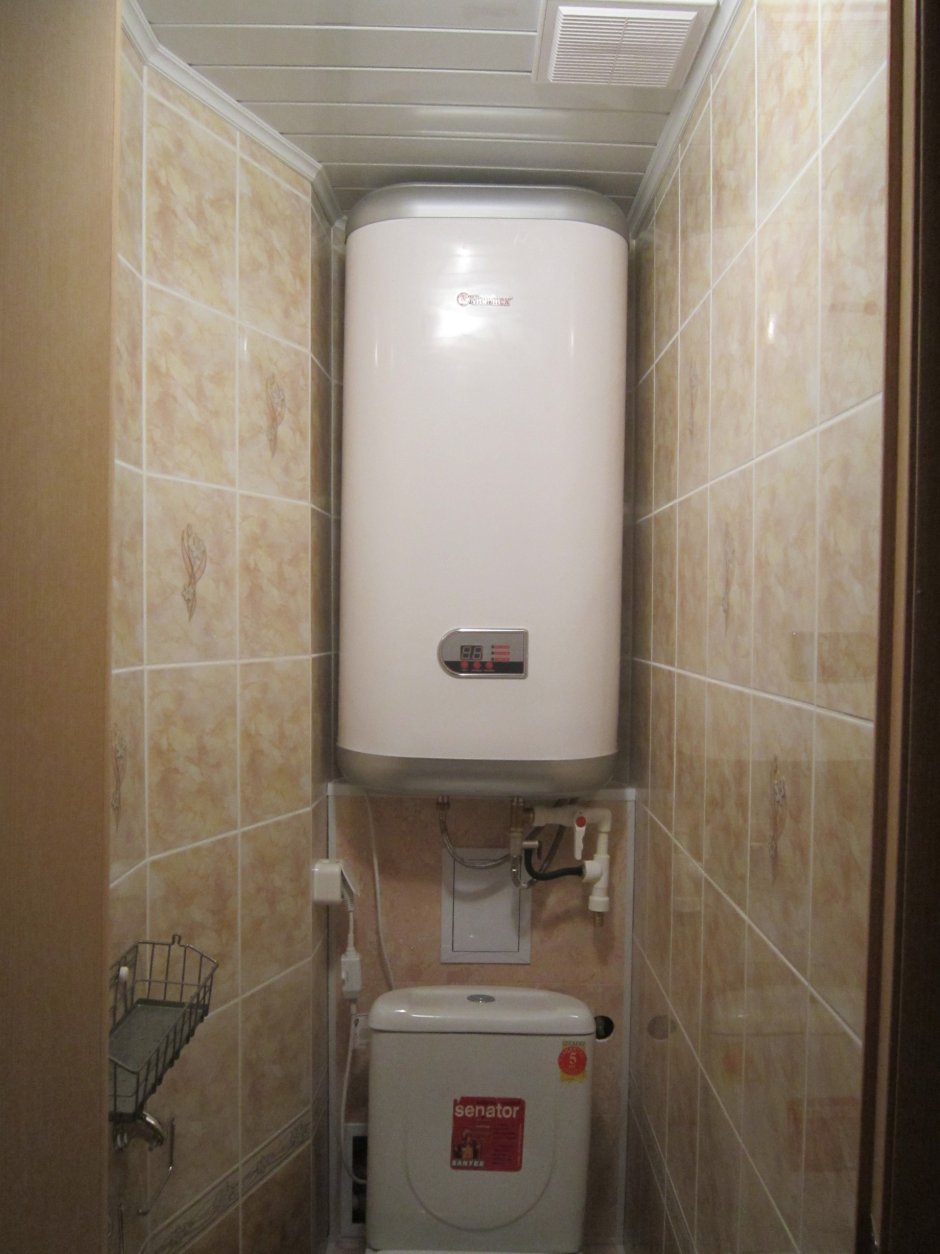 Водонагреватель в туалете