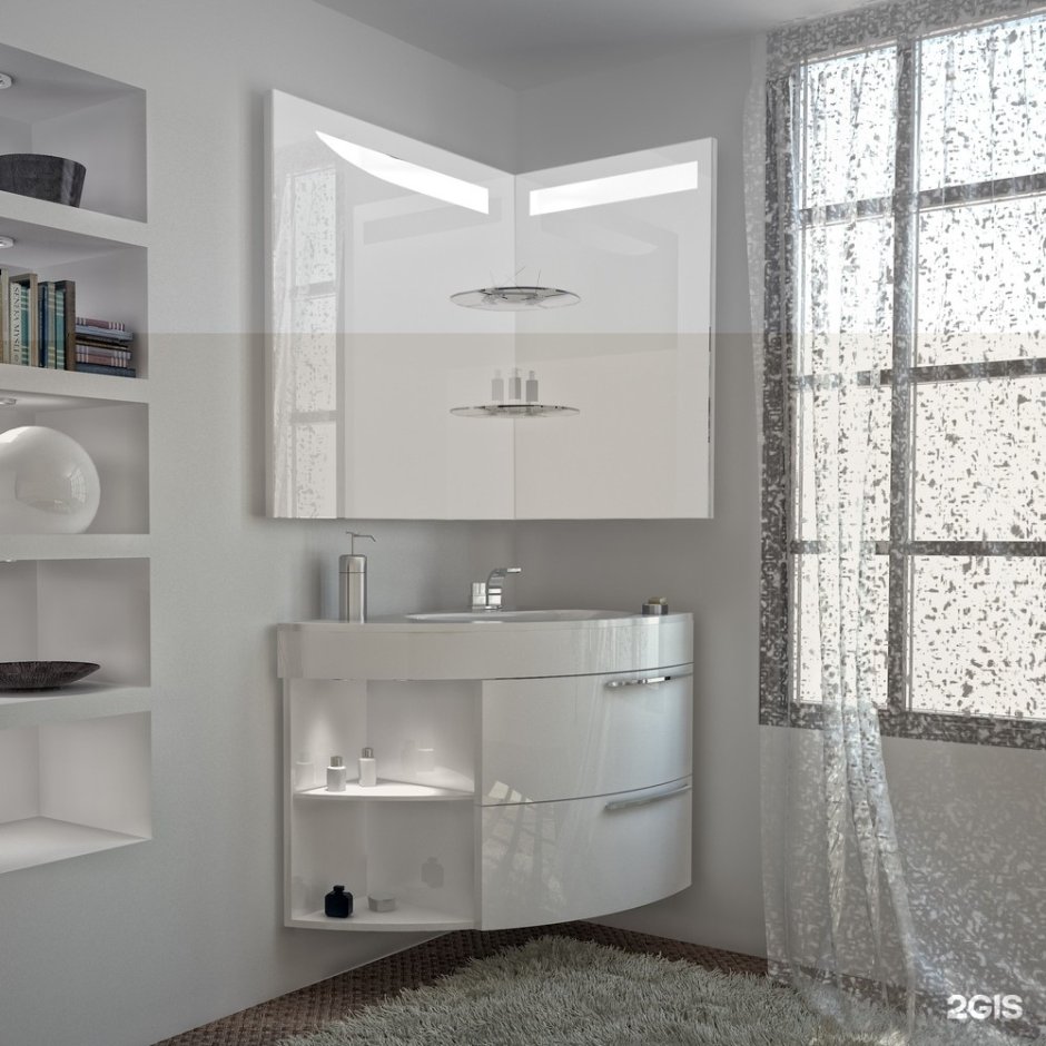 Комо 90 раковина и тумба