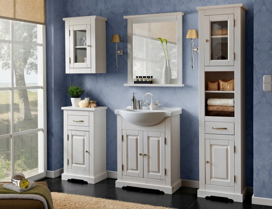 Корпусная мебель в ванную комнату