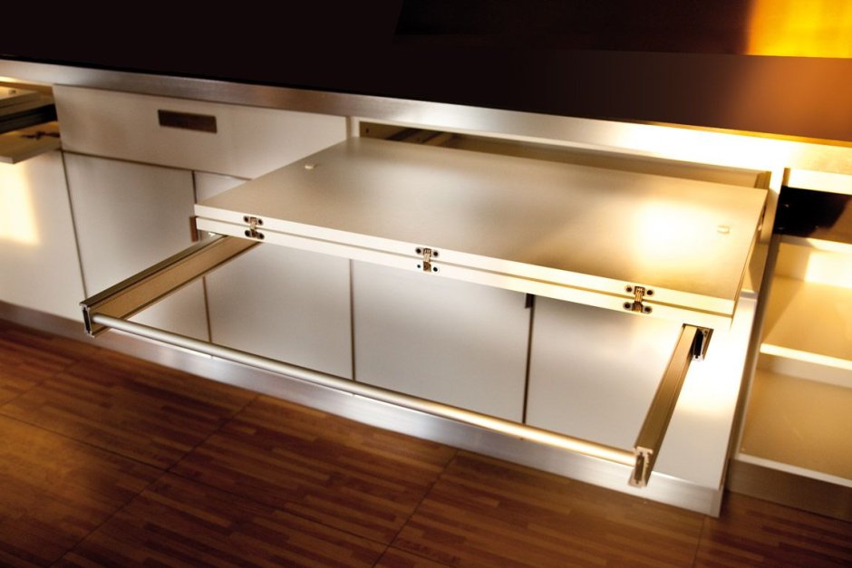 Hettich сдвижная столешница