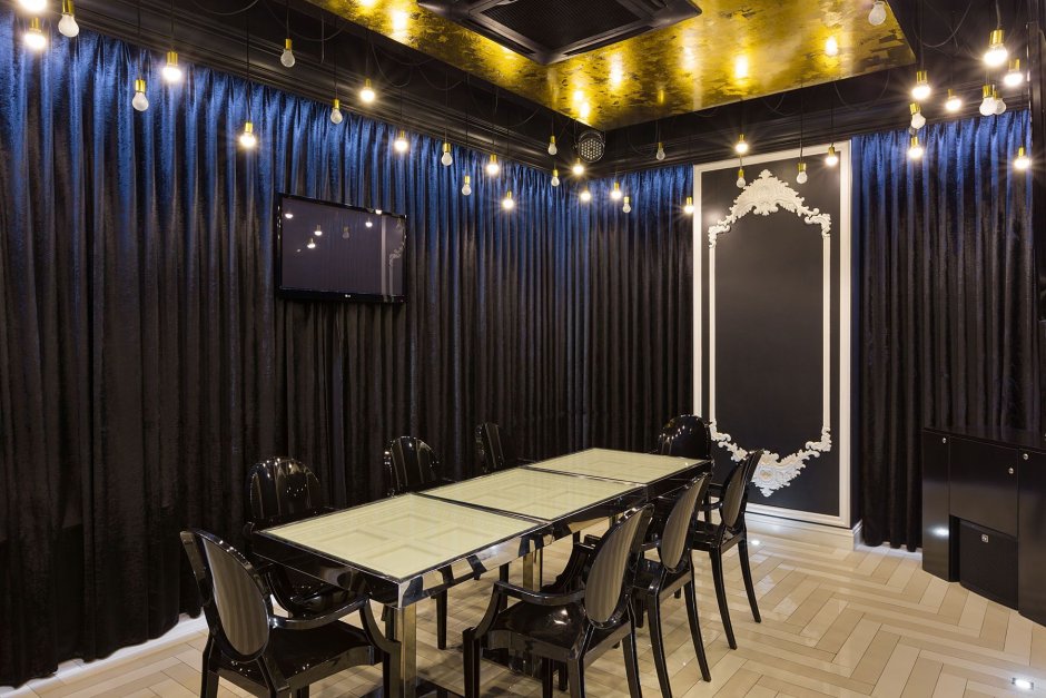 Шторы в бар