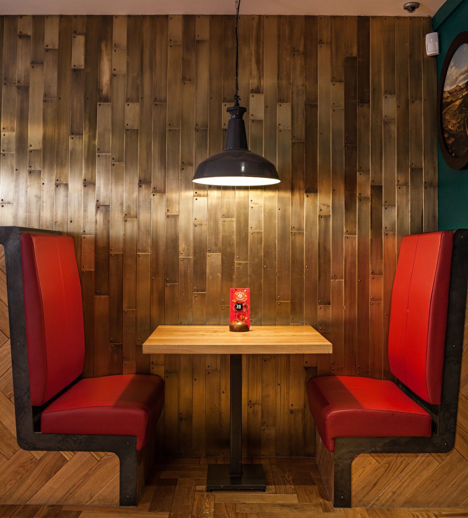 Ресторан с кабинками